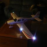 There were six LEDs in all and they were all in the wing.