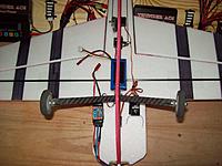 Name: 100_2197.jpg
Views: 77
Size: 226.5 KB
Description: Bottom view of new location of battery and landing gear