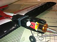Name: Battery mount.jpg
Views: 23
Size: 198.8 KB
Description: Electric Flite Streak, battery installed