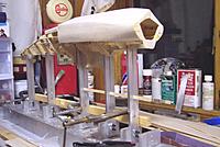 Name: Catalina.jpg
Views: 183
Size: 76.1 KB
Description: I built a simple crude jig for holding the boat while I work on it.