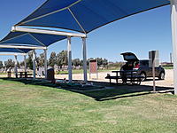 Name: DSCF1451.jpg
Views: 144
Size: 308.0 KB
Description: My "flying field"....I don't think you could do much better than this! I am truly blessed....Golfers using the driving range usually just watch me fly!