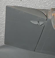 Name: flap_hinges_04.jpg
Views: 75
Size: 135.7 KB
Description: Notice the flap leading edge shape, and how it mates up with the fairing at the wing trailing edge.  The hinge pin location should be located at the origin of the leading edge radius to ensure that the gap between the flap and the wing remains essentially