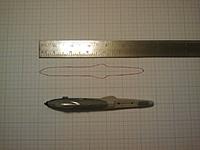 Name: Fuselage small scale graph.jpg
Views: 95
Size: 36.6 KB
Description: Here is my 1:100 scale fuselage drawing on my graph paper. The overall approx length of this fuselage is 6.37". When I multiply this number by my scale of 5.4" the ACTUAL SIZE of the Warthog will be just over 34"