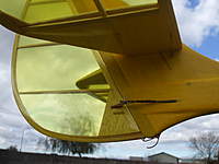 Name: DHandBOTstuff 011.jpg
Views: 145
Size: 45.9 KB
Description: Fuselage glassed, nitrate dope applied, then Aerogloss for color.