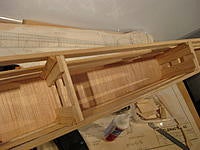Name: IMG_1927.jpg
Views: 23
Size: 176.4 KB
Description: I added some triangle pieces to the tail 'firewalls'. They are under great tension and have very little gluing surface. This should be safer.