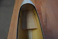 Name: MXC #2 002.jpg
Views: 303
Size: 30.6 KB
Description: I make the ballast bulkhead and battery floor from 1/8" liteply. 1" wide carbon tape runs from the nose to wing leading edge on both sides. There is carbon tape on both sides of the verticle fin top to bottom.