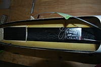 Name: MXC #2 004.jpg
Views: 302
Size: 55.3 KB
Description: Wide Velcro the length of the opening allows for a variety of component options. Short length of Nyrod holds receiver antenna in place.