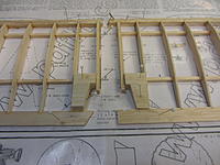 Name: IMG_0990.jpg
Views: 25
Size: 153.8 KB
Description: wing root is a bit different. These will be joined with ply spars that overlap hard balsa wing spars,and a couple basswood reinforcing spars.