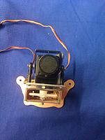 Name: IMAG0321.jpg
Views: 170
Size: 191.5 KB
Description: Camera front and the pan mechanics can be seen within the box section made from pcb