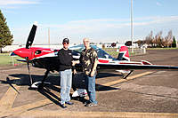 Name: Sbach_03.jpg
Views: 1794
Size: 117.6 KB
Description: Shaking hands after a successful flight with Kevin Eldredge.