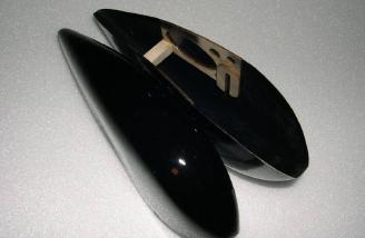 Wheel pants. The wood mounting plates are factory installed.