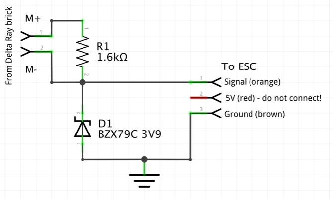 DIY brushless ESC signal converter (for Delta Ray) - RC Groups