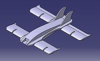 Name: QTR.jpg
Views: 853
Size: 100.0 KB
Description: My Quad Tilt-Rotor design. Well, more of a "Quad Tilt-Wing" Slots in the wing panels are for Blue Wonder stick mounts.