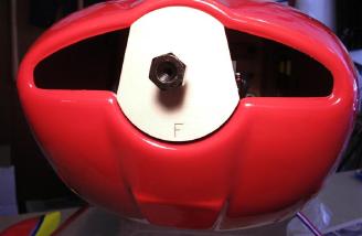 A cowl mounting ring is provided to help mount the cowling and provide the right amount of spacing from the spinner back plate.