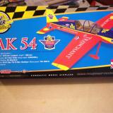 A fantastic looking picture of the finished New Power Yak-54 is found on every box.