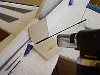 Name: DSC00193.jpg
Views: 681
Size: 56.1 KB
Description: Use something to protect the foam from the heat while melting heat shrink