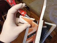 Name: IMG_1113.jpg
Views: 509
Size: 127.0 KB
Description: Put welders on the fin and lower fuse and let it tack up.