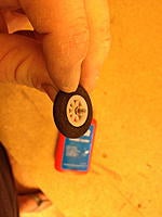 Name: IMG_1157.jpg
Views: 462
Size: 76.6 KB
Description: Using red loctite, put on one nut all the way up to the wheel but make sure the wheel spins freely.