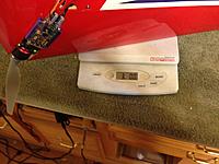 Name: IMG_2674.jpg
Views: 78
Size: 187.2 KB
Description: This was with the 85 amp ESC so it is a little lighter with the 60.