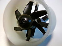 Name: 0324131840-00.jpg
Views: 50
Size: 111.5 KB
Description: 30 mm lathe turned ABS duct
6 blade GWS 30mm fan (trimmed down)