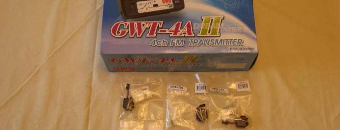 GWS provided all the necessary radio equipment. Be sure the receiver and transmitter are compatible. Mine were not.