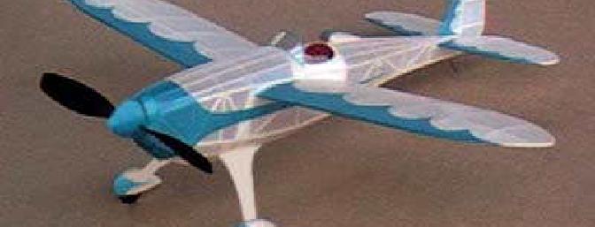 Jason McGuire's free flight Daddy-O Embryo Racer.