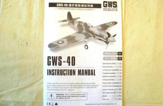A well done instruction book in English and Chinese.