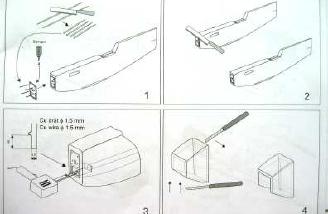  Drawings from the instruction book: Look at the size of the saw and what it was cutting (a toothpick!).