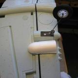 An alternative pod is supplied for those who do not wish to mount landing gear. It was the only unpainted part in the kit.