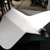 I confess to smoothing things out with spackle!