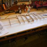 The rest of the wing is built out from the core.