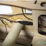 Heat shrink locks plugs together on extensions