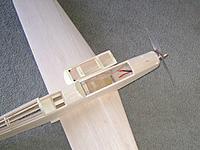 Name: Hatch.jpg
Views: 65
Size: 170.1 KB
Description: The hatch and battery bay are large enough to fit a 3S3000 Turnigy, and maybe even a 4S.  Planned power, though, is a 3 to 4 S2200