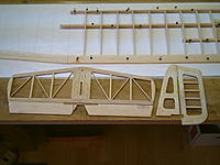 Name: Wander 2.jpg
Views: 64
Size: 141.7 KB
Description: Here's the empennage. Lightened structure, vertical fin is 1/2" taller, rudder - bigger.