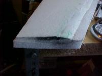 Name: MVC-RW92.jpg
Views: 2225
Size: 19.9 KB
Description: Cut the excess spar that overhangs the tip with dremel or saw. Sand it level if needed.