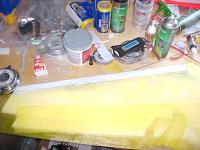 Name: MVC-RWpic8.jpg
Views: 2500
Size: 39.3 KB
Description: Trim the glass 2" back from the leading edge while the glue is still fresh.