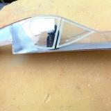 I first mask the line with high quality 3M tape.