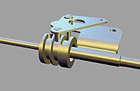 Name: Stanzel SpeedMaster 3.jpg
Views: 59
Size: 160.2 KB
Description: Victor Stanzel patented this system. A twist of the single control line was translated into motion of the bellcrank.