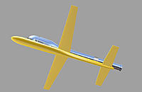 Name: fust from below.jpg
Views: 34
Size: 116.9 KB
Description: Finished fuse from below, less skids. It flew 166.80 mph in 1956. A collaborative effort from a champion flyer, a gifted builder and a fuel chemist.