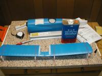 Name: Kavan Fokker DR-1 010.jpg
Views: 612
Size: 91.5 KB
Description: paint removed and surface roughed up where fuse will be glued to the lower wing
