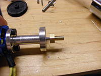 Name: DSCF0538.jpg
Views: 141
Size: 79.6 KB
Description: Brass adapter press on with some loctite as well.
