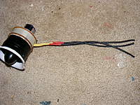 Name: DSCF0560.jpg
Views: 94
Size: 119.1 KB
Description: Soldered on the included extension wires. (I removed the bullet connectors)