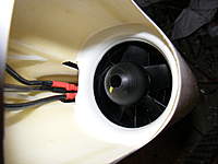 Name: DSCF0590.jpg
Views: 156
Size: 49.7 KB
Description: I used some bathtub silicone sealer to fill in the gaps between the fuselage and the EDF inlet lip.
