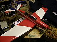 Name: PC9.jpg
Views: 59
Size: 77.5 KB
Description: Soon be in the air with my own PC9.
Just need to isolate the engine with my isolation rubber mount.
Then put the nose-cone on with clearance for the muffler, needle, head and pressure feed pipe.
Put some flat Flaps over the existing Ailerons.