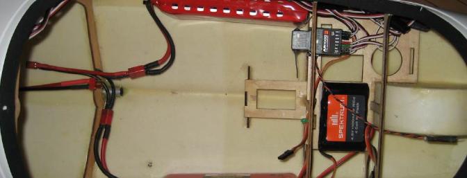 Lots of space for Motor Batteries and radio equipment
