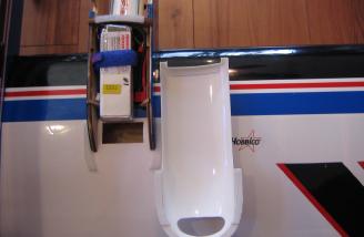 Hook & Loop material inside nacelle cover & on top of wing & firewall.