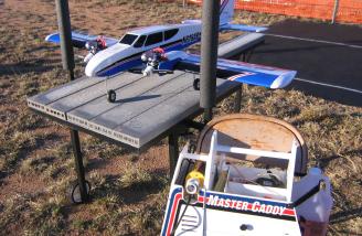 Yes, that's frost on the stand. Note amount of glow support stuff.