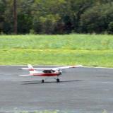 Touchdown on last flight of the day - still running strong