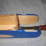 Seat a new 6/32 nut.