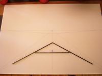 Name: P1010296.jpg
Views: 3544
Size: 19.4 KB
Description: 1. Cut a piece of 3mm foam to 100cm by 40cm
(make sure it�s square)

2 Find the centre line and mark out the pattern with a pen (you won�t see this as it�s all covered up)